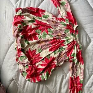 Burt's Bees Baby Floral Outfit